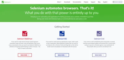 Selenium homepage