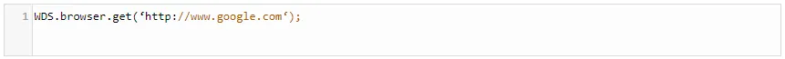 WDS.browser.get WDS.browser.get