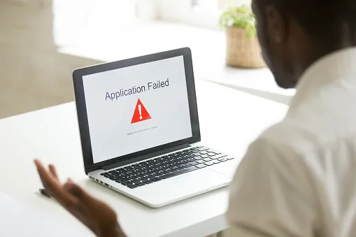 application_failed application failed