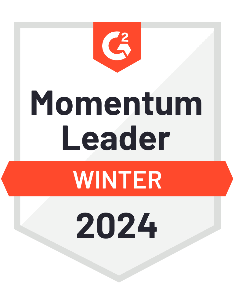 G2 Load Testing Tools Momentum Leader Winter 2024