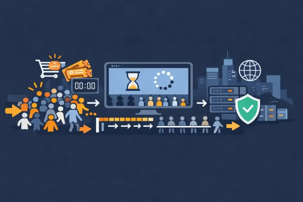 Virtual Waiting Room Load Testing